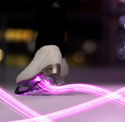 Get Your 'Light' Skates on at Canary Wharf’s Ice Rink