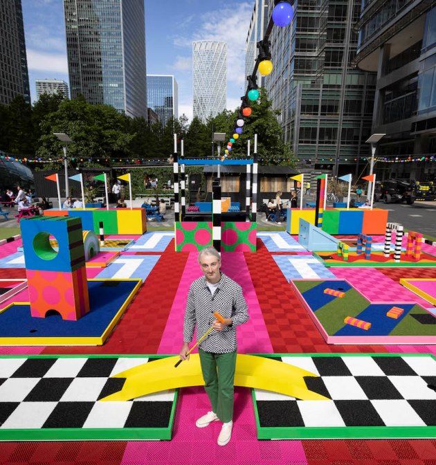 Canary Wharf Partners with International Artists Craig & Karl to Launch All New Minigolf – 17.05.22
