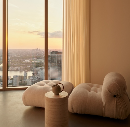 The Home of the Collector: Canary Wharf Group Reveals The Penthouses at One Park Drive