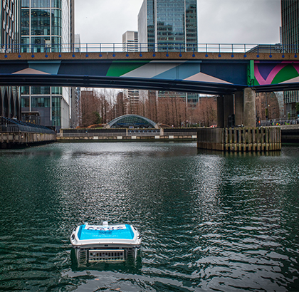 Aqua Libra Launches London’s First Wasteshark to Eliminate Plastic from Canary Wharf’s Waterways Ahead of Global Recycling Day