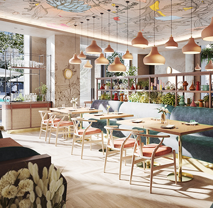 100% plant-based restaurant, mallow to open second site in Canary Wharf in June 2023