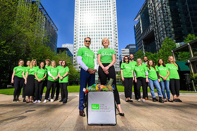 Canary Wharf Group Joins Forces with The Felix Project to Tackle Food Poverty – 18.05.23