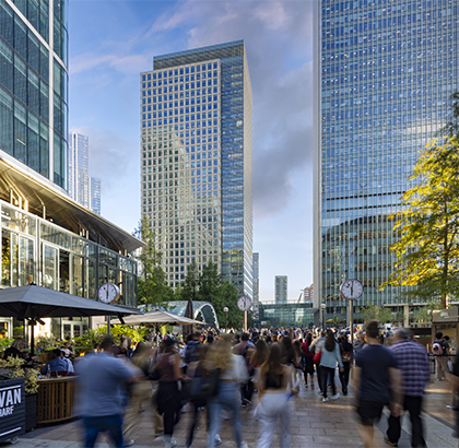 Canary Wharf to be first London business district to use WalkSafe’s Angel Beacons