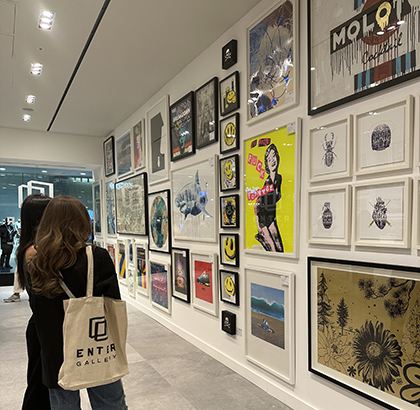 Canary Wharf’s First and Only Art Gallery is Now Open