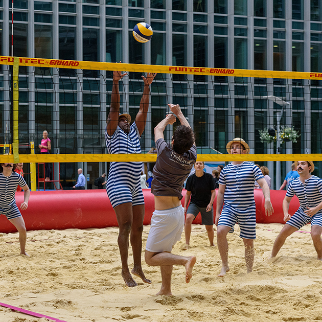The Beach is Back: AFK Beach Volleyball Returns to Canary Wharf after 4-Year Hiatus – 07.09.23