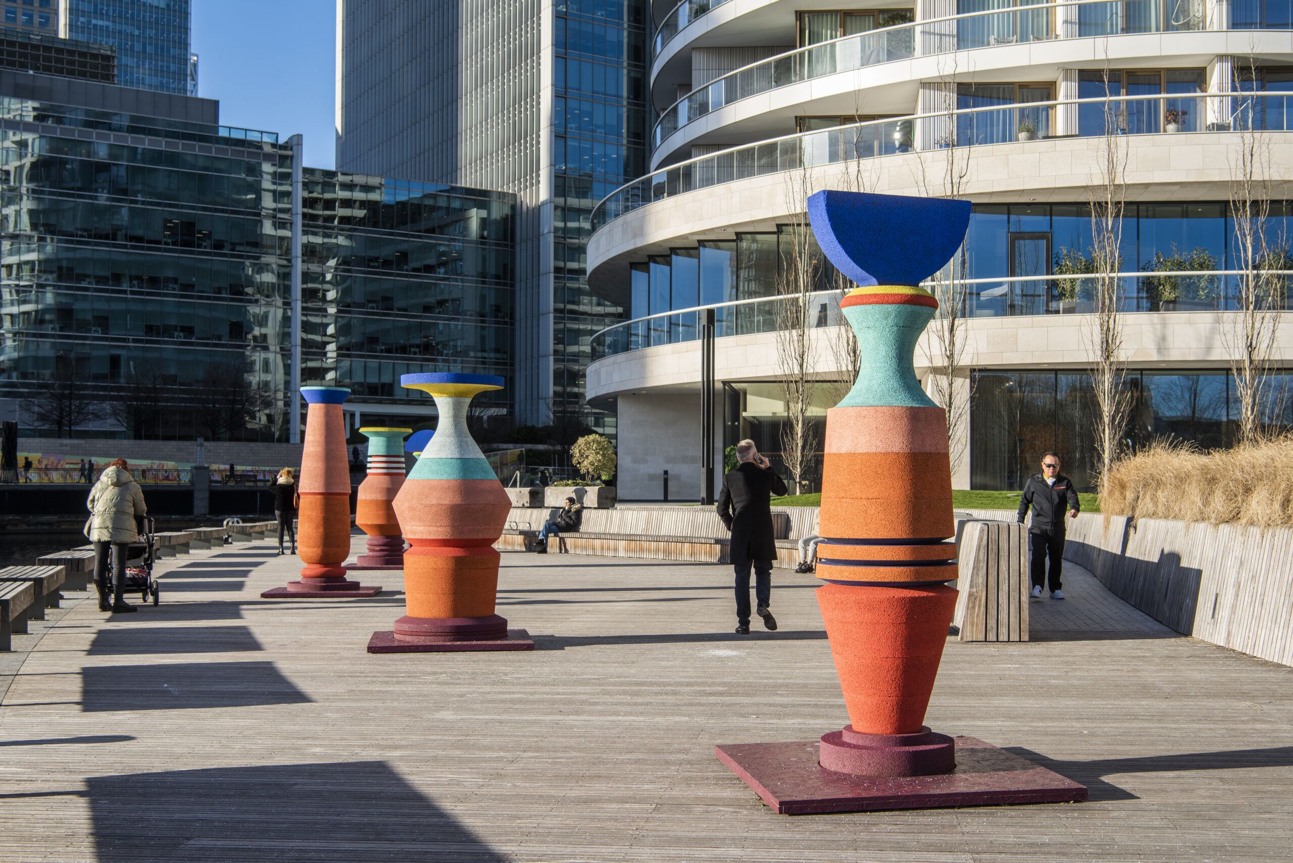‘Spirit of Place’: Canary Wharf welcomes sculptures by Simone Brewster to public art exhibition – 30.01.24