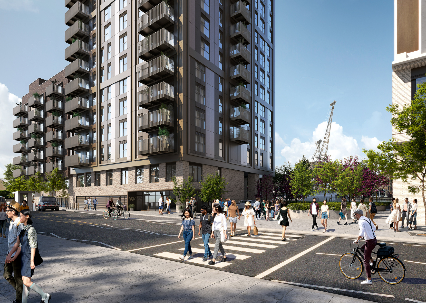 Canary Wharf Group closes £84m affordable housing deal with CBRE Investment Management