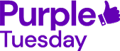 purple tuesday logo
