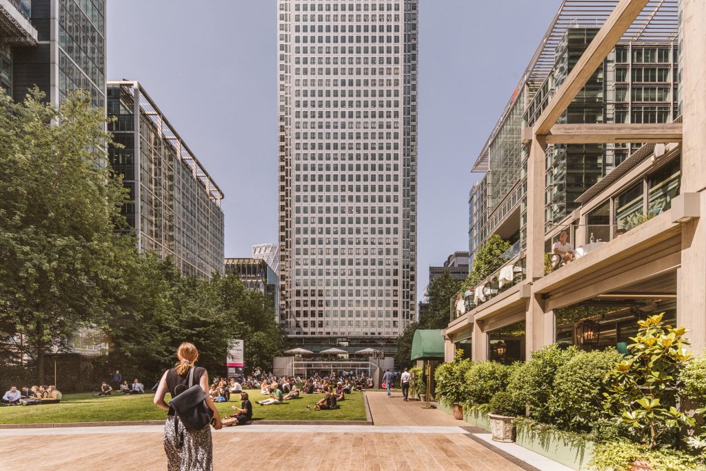 Canary Wharf leases 250,000 sq ft of office space year to date. BBVA expands and extends – 06.08.25