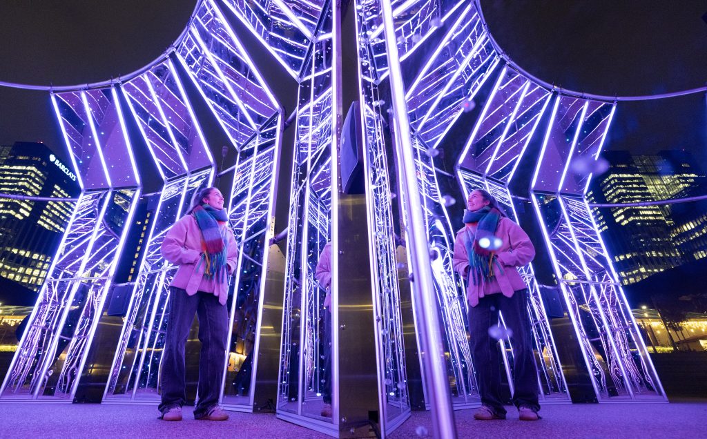 Tenth edition of Canary Wharf’s free Winter Lights festival returns this month – 20.01.26